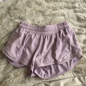 Lavender Lululemon shorts